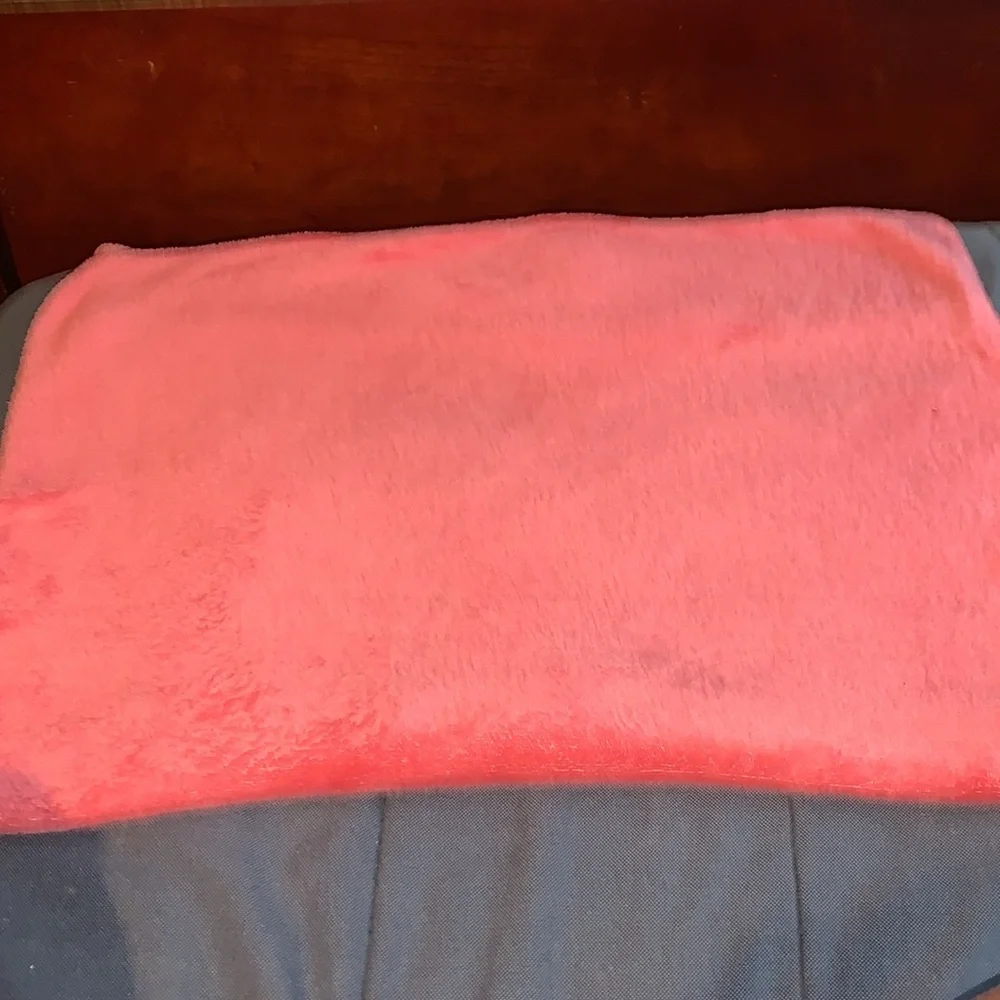 Vintage pink soft & cozy Velour pillow case